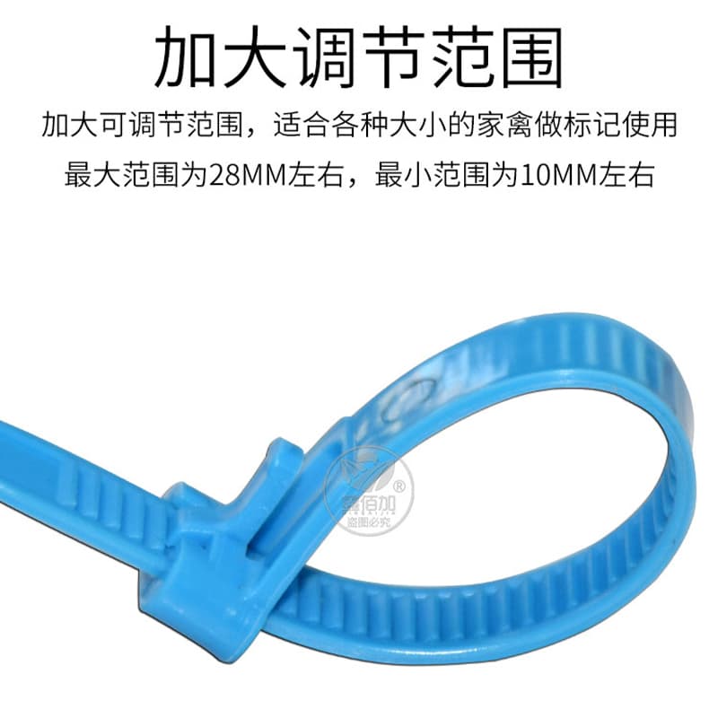 扎带式鸡脚环